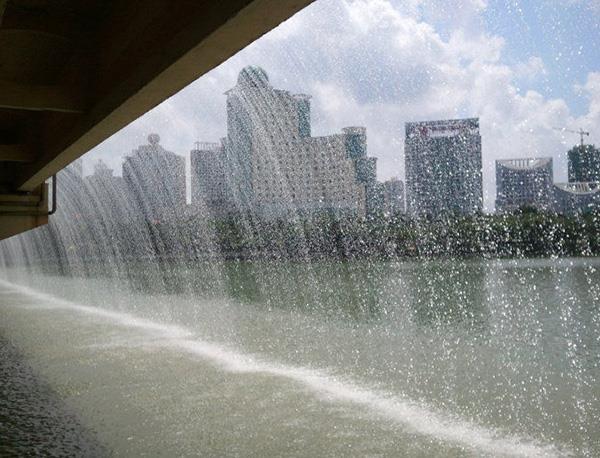 上海水簾噴泉